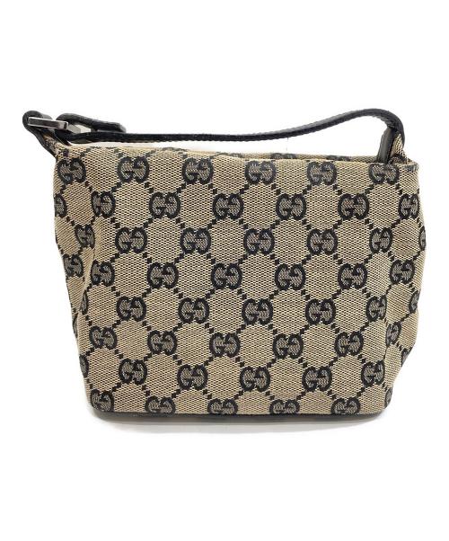 GUCCI（グッチ）GUCCI (グッチ) アクセサリーポーチ ベージュの古着・服飾アイテム
