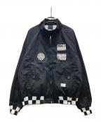 BEDWIN &THE HEARTBREAKERS×ANTi COUNTRY CLUB TOKYOベドウィンアンドザ ハートブレイカーズ×アンチカントリークラブトウキョウ）の古着「リバーシブル ドリズラージャケット」｜ブラック