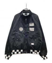 BEDWIN &THE HEARTBREAKERS×ANTi COUNTRY CLUB TOKYO（ベドウィンアンドザ ハートブレイカーズ×アンチカントリークラブトウキョウ）の古着「リバーシブル ドリズラージャケット」｜ブラック