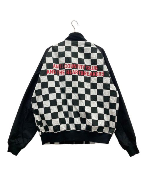 BEDWIN &THE HEARTBREAKERS（ベドウィンアンドザ ハートブレイカーズ）BEDWIN &THE HEARTBREAKERS ANTI COUNTRY CLUB TOKYO (アンチカントリークラブトウキョウ) リバーシブル ドリズラージャケット ブラック サイズ:記載なしの古着・服飾アイテム