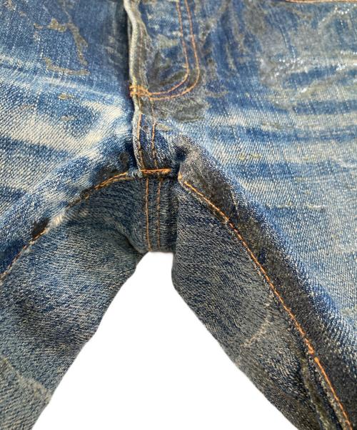 DIOR HOMME（ディオール オム）DIOR HOMME (ディオール オム) ラスターコーティング加工デニムパンツ インディゴ サイズ:31の古着・服飾アイテム