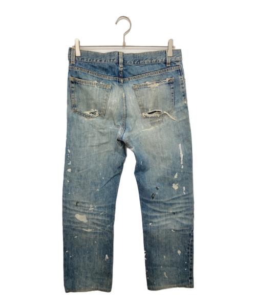 HELMUT LANG（ヘルムートラング）HELMUT LANG (ヘルムートラング) ペンキデニム インディゴ サイズ:78.5の古着・服飾アイテム
