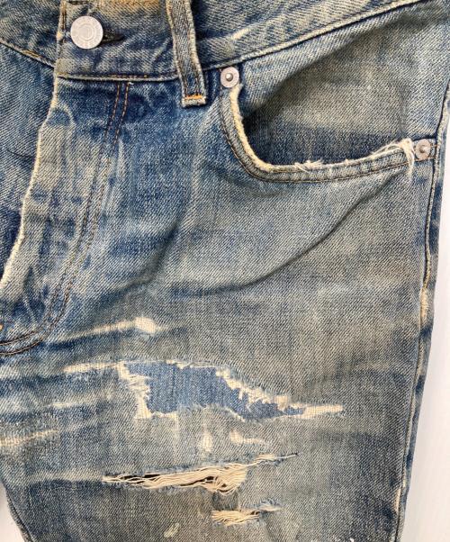 HELMUT LANG（ヘルムートラング）HELMUT LANG (ヘルムートラング) ペンキデニム インディゴ サイズ:78.5の古着・服飾アイテム