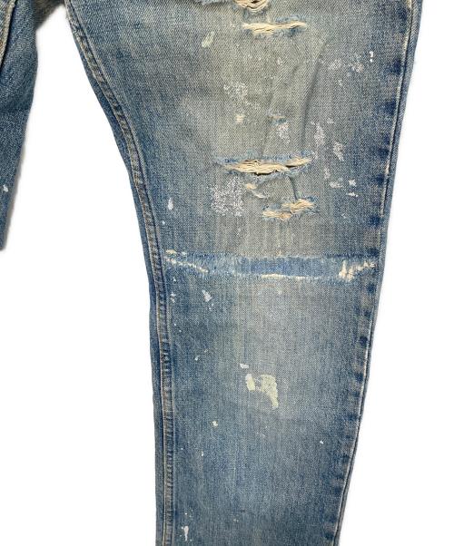 HELMUT LANG（ヘルムートラング）HELMUT LANG (ヘルムートラング) ペンキデニム インディゴ サイズ:78.5の古着・服飾アイテム