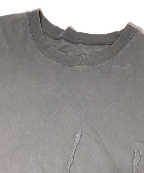 Maison Margiela（メゾンマルジェラ）Maison Margiela (メゾンマルジェラ) 19SS Destroyed Sleeve Less T-Shirt / ダメージ加工Tシャツ　S50GC0561 S20079 グレー サイズ:48の古着・服飾アイテム