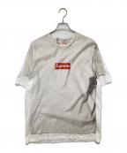 SUPREME×MM6 Maison Margielaシュプリーム×エムエムシックスメゾンマルジェラ）の古着「BOX LOGO S/S TEE ボックスロゴティー」｜ホワイト