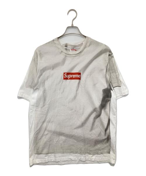 SUPREME（シュプリーム）SUPREME (シュプリーム) MM6 Maison Margiela (エムエムシックスメゾンマルジェラ) BOX LOGO S/S TEE ボックスロゴティー ホワイト サイズ:Lの古着・服飾アイテム