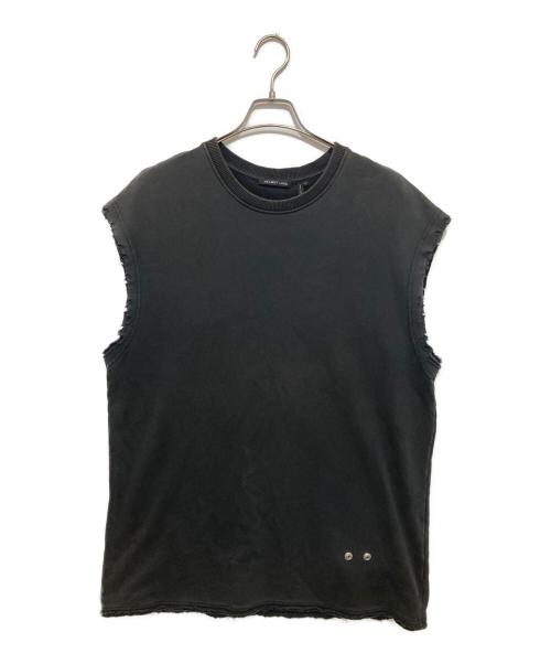 HELMUT LANG（ヘルムートラング）HELMUT LANG (ヘルムートラング) ノースリーブスウェット　17-8301006-049-904 ブラック サイズ:Mの古着・服飾アイテム