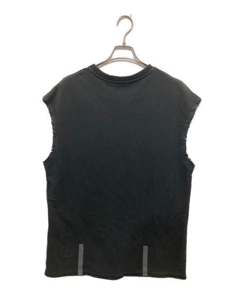 HELMUT LANG（ヘルムートラング）HELMUT LANG (ヘルムートラング) ノースリーブスウェット　17-8301006-049-904 ブラック サイズ:Mの古着・服飾アイテム
