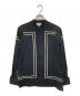 HYKE（ハイク）の古着「PRINTED BLOUSE プリンテッドブラウス」｜ブラック