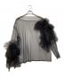 MARGE (マージ) Tulle Asymmetric Decorative P/O ブラック サイズ:f：12000円