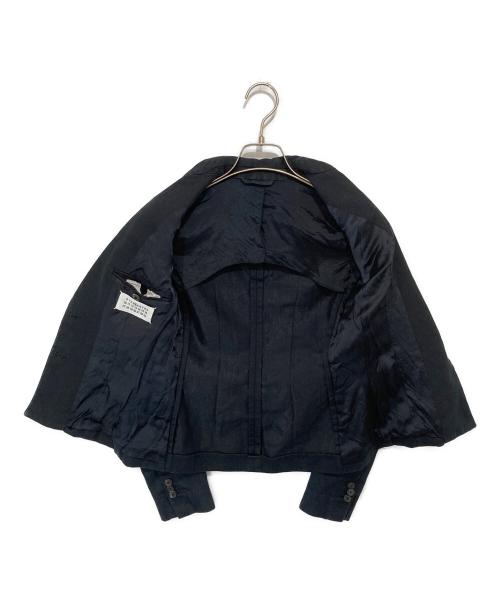 Martin Margiela4（マルタンマルジェラ 4）Martin Margiela4 (マルタンマルジェラ 4) テーラードジャケット ブラック サイズ:38の古着・服飾アイテム