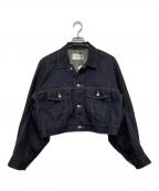 beautiful peopleビューティフルピープル）の古着「selvedge denim short blouson」｜インディゴ