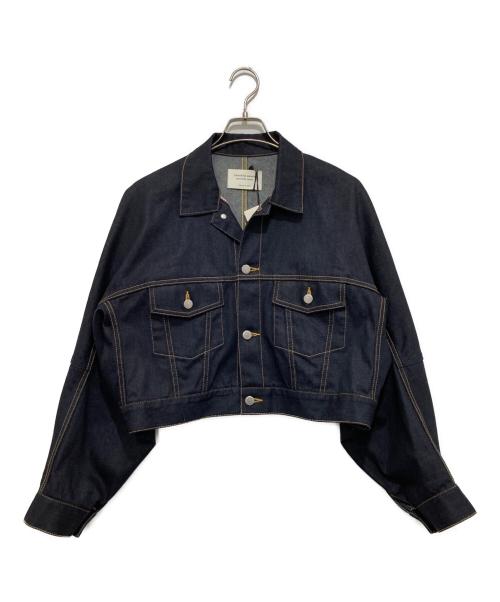 beautiful people（ビューティフルピープル）beautiful people (ビューティフルピープル) selvedge denim short blouson インディゴ サイズ:38の古着・服飾アイテム