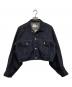 beautiful people（ビューティフルピープル）の古着「selvedge denim short blouson」｜インディゴ
