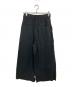 1er Arrondissement (プルミエ アロンディスモン) リネンコットンベルテッドパンツ　	B1042AFP030 ブラック サイズ:38：15000円