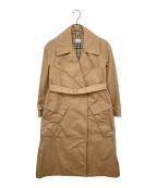 BURBERRY LONDONバーバリーロンドン）の古着「裏地ノバチェック トレンチコート　8040655」｜ベージュ