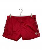 MONCLERモンクレール）の古着「BOXER MARE ショートパンツ C10910074300　スイムショーツ」｜レッド