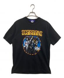 JUNYA WATANABE MAN（ジュンヤワタナベマン）の古着「SCORPIONS Short Sleeve T-Shirts　WM-T018」｜ブラック