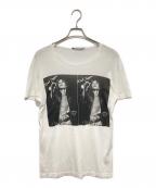 DOLCE & GABBANAドルチェ＆ガッバーナ）の古着「ミックジャガーフォトプリントTシャツ　バンドTシャツ　THE ROLLING STONES」｜ホワイト