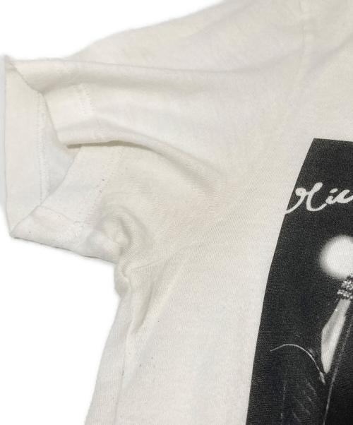 DOLCE & GABBANA（ドルチェ＆ガッバーナ）DOLCE & GABBANA (ドルチェ＆ガッバーナ) ミックジャガーフォトプリントTシャツ　バンドTシャツ　THE ROLLING STONES ホワイト サイズ:44の古着・服飾アイテム