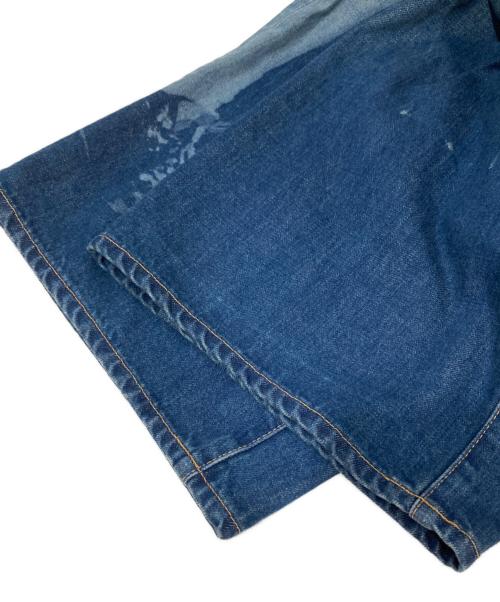 eYe COMME des GARCONS JUNYAWATANABE MAN（アイ コム デ ギャルソン ジュンヤ ワタナベ マン）eYe COMME des GARCONS JUNYAWATANABE MAN (アイ コム デ ギャルソン ジュンヤ ワタナベ マン) 25SS AC/DCコラボレーションデニムパンツ AD2025 インディゴ サイズ:Sの古着・服飾アイテム