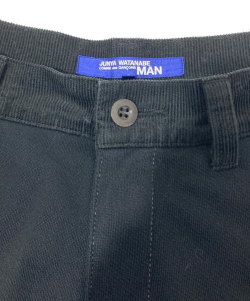 eYe COMME des GARCONS JUNYAWATANABE MAN（アイ コム デ ギャルソン ジュンヤ ワタナベ マン）eYe COMME des GARCONS JUNYAWATANABE MAN (アイ コム デ ギャルソン ジュンヤ ワタナベ マン) リブ付スウェットパンツ　	WF-P020 ブラック サイズ:Sの古着・服飾アイテム