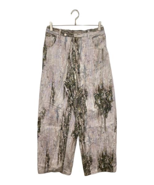 MIKAGE SHIN（ミカゲ シン）MIKAGE SHIN (ミカゲ シン) “Sabi” Denim Pants　サビデニムパンツ グレー サイズ:2の古着・服飾アイテム