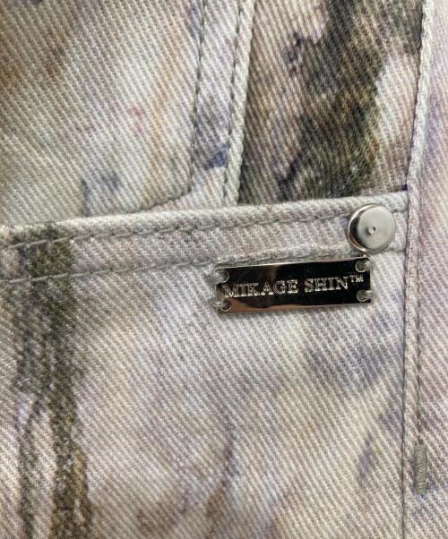 MIKAGE SHIN（ミカゲ シン）MIKAGE SHIN (ミカゲ シン) “Sabi” Denim Pants　サビデニムパンツ グレー サイズ:2の古着・服飾アイテム