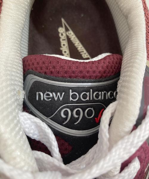 NEW BALANCE（ニューバランス）NEW BALANCE (ニューバランス) スニーカー　U990BT6 レッド サイズ:27の古着・服飾アイテム