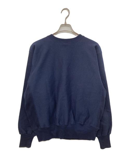 Champion（チャンピオン）Champion (チャンピオン) 90's リバースウィーブスウェット　デッドストック　刺繍タグ USA製  ネイビー サイズ:Lの古着・服飾アイテム