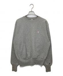 Champion（チャンピオン）の古着「90's リバースウィーブスウェット　刺繍タグ USA製」｜グレー
