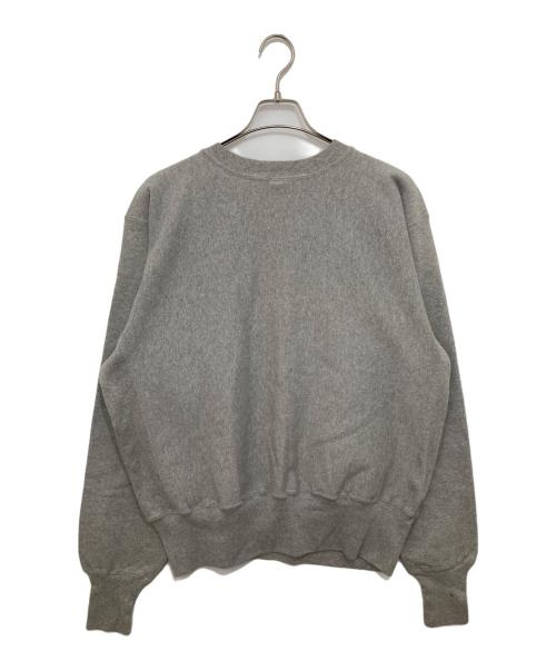 Champion（チャンピオン）Champion (チャンピオン) 90's リバースウィーブスウェット　刺繍タグ USA製 グレー サイズ:Lの古着・服飾アイテム