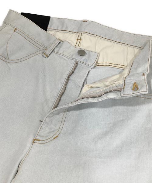 ATTACHMENT（アタッチメント）ATTACHMENT (アタッチメント) ストレッチデニムワイドパンツ　AP32-020　カーブデニムパンツ インディゴ サイズ:３２の古着・服飾アイテム