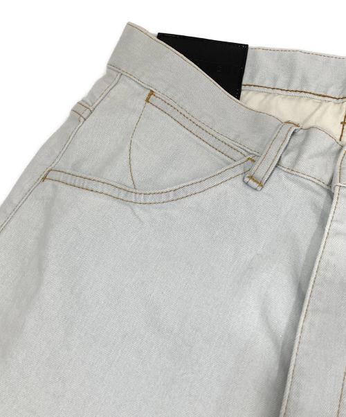 ATTACHMENT（アタッチメント）ATTACHMENT (アタッチメント) ストレッチデニムワイドパンツ　AP32-020　カーブデニムパンツ インディゴ サイズ:３２の古着・服飾アイテム