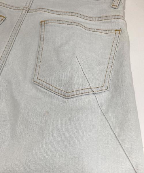 ATTACHMENT（アタッチメント）ATTACHMENT (アタッチメント) ストレッチデニムワイドパンツ　AP32-020　カーブデニムパンツ インディゴ サイズ:３２の古着・服飾アイテム