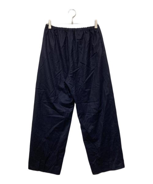 DRAWER（ドゥロワー）DRAWER (ドゥロワー) フラノイージーパンツ 6514-2-000016 ネイビー サイズ:38の古着・服飾アイテム