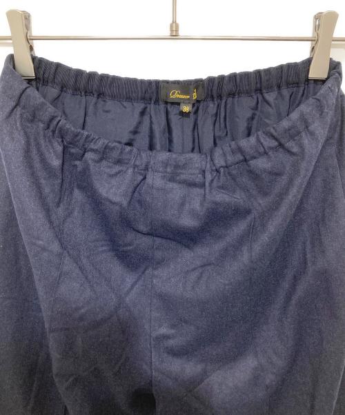 DRAWER（ドゥロワー）DRAWER (ドゥロワー) フラノイージーパンツ 6514-2-000016 ネイビー サイズ:38の古着・服飾アイテム