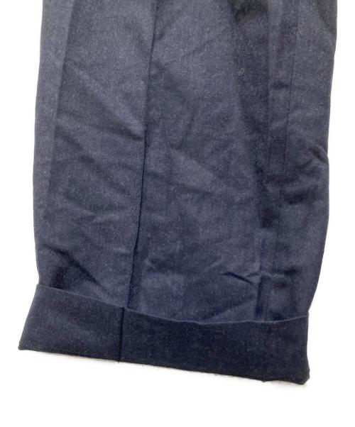 DRAWER（ドゥロワー）DRAWER (ドゥロワー) フラノイージーパンツ 6514-2-000016 ネイビー サイズ:38の古着・服飾アイテム