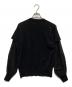HYKE (ハイク) レイヤードニット 221-11272 013 ブラック サイズ:2：15000円