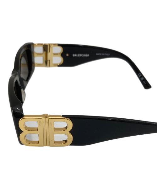 BALENCIAGA（バレンシアガ）BALENCIAGA (バレンシアガ) Dynasty rectangle サングラス　ダイナスティーレクタングル　BB0096S ブラック サイズ:51□18-130の古着・服飾アイテム