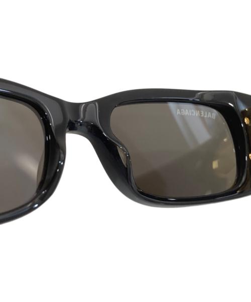 BALENCIAGA（バレンシアガ）BALENCIAGA (バレンシアガ) Dynasty rectangle サングラス　ダイナスティーレクタングル　BB0096S ブラック サイズ:51□18-130の古着・服飾アイテム