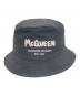 ALEXANDER McQUEEN（アレキサンダーマックイーン）の古着「グラフィティ ロゴ バケット ハット」｜ブラック