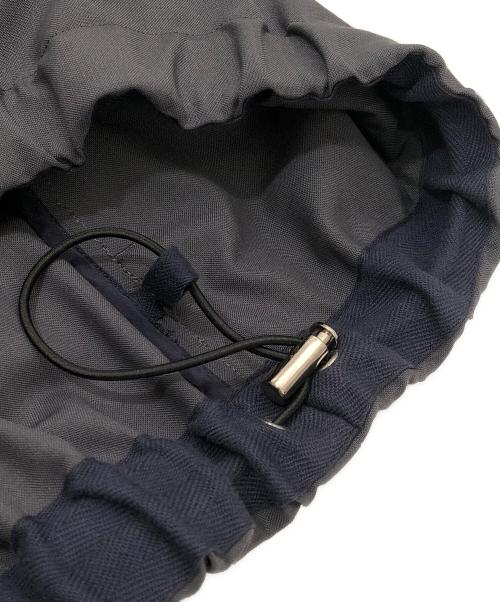 sacai（サカイ）sacai (サカイ) 23AW ベロア切替 ウール シャツジャケット　23-03121M オリーブ サイズ:2の古着・服飾アイテム