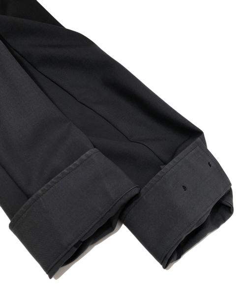 sacai（サカイ）sacai (サカイ) 23AW ベロア切替 ウール シャツジャケット　23-03121M オリーブ サイズ:2の古着・服飾アイテム