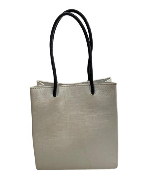 BALENCIAGA（バレンシアガ）BALENCIAGA (バレンシアガ) ショッピングトート　	597858 ホワイトの古着・服飾アイテム