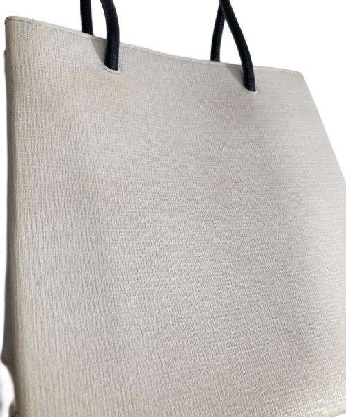 BALENCIAGA（バレンシアガ）BALENCIAGA (バレンシアガ) ショッピングトート　	597858 ホワイトの古着・服飾アイテム
