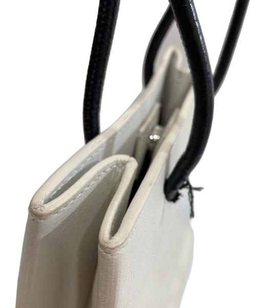 BALENCIAGA（バレンシアガ）BALENCIAGA (バレンシアガ) ショッピングトート　	597858 ホワイトの古着・服飾アイテム