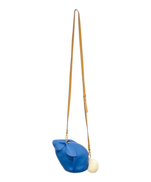 LOEWE（ロエベ）LOEWE (ロエベ) BUNNY MINI BAG（バニー ミニショルダーバッグ） ブルーの古着・服飾アイテム