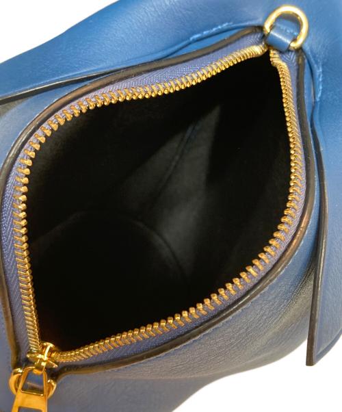 LOEWE（ロエベ）LOEWE (ロエベ) BUNNY MINI BAG（バニー ミニショルダーバッグ） ブルーの古着・服飾アイテム